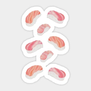 Sushi Pattern Sticker